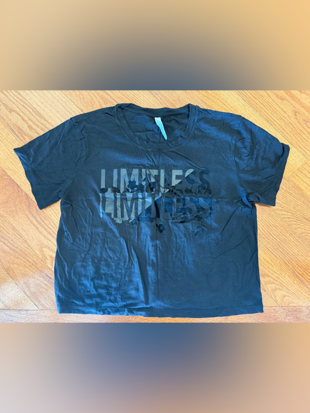 Athleta Black Short-Sleeve Collector’s Graphic Tee